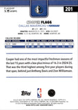 2025-26 Cooper Flagg Topps ROOKIE RC #201 Dallas Mavericks