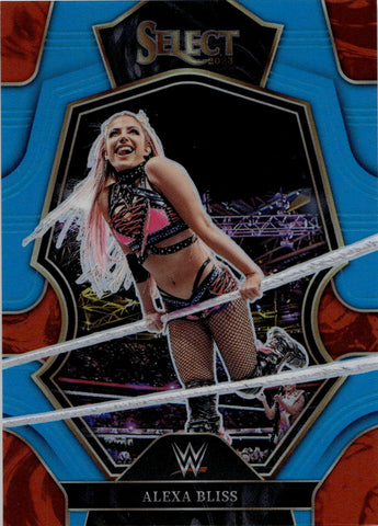 2023 Alexa Bliss Panini Select SKY BLUE 067/199 PREMIER LEVEL #137 Monday Night Raw