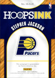 2018-19 Stephen Jackson Panini NBA Hoops INK AUTO AUTOGRAPH #HI-SJK Indiana Pacers