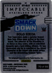 2023 Solo Sikoa Panini Impeccable STAINLESS STARS AUTO 70/99 AUTOGRAPH #ST-SLS Friday Night Smackdown