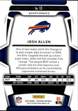 2025 Josh Allen Panin Certified MIRROR PURPLE 211/299 #13 Buffalo Bills
