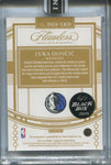 2022-23 Luka Doncic Panini Flawless 2025 BLACK BOX AUTO 1/1 ONE OF ONE GOLD AUTOGRAPH #DGS-LKD Dallas Mavericks