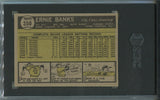 1961 Ernie Banks Topps SGC 6 #350 Chicago Cubs HOF 7749