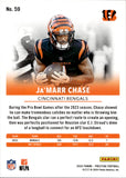 2024 Ja'Marr Chase Panini Prestige YELLOW XTRA POINTS 53/75 #59 Cincinnati Bengals