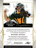 2022 Daniel Susac Leaf Trinity ROOKIE GOLD FOIL AUTO 15/50 AUTOGRAPH #BA-DS-1 Oakland A's