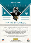 2017 Mark Brunell Panini Vertex LEGENDARY CAPSTONES QUAD JERSEY AUTO 86/99 AUTOGRAPH RELIC #LC-MB Jacksonville Jaguars