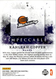 2025 Kahleah Copper Panini Impeccable WNBA BRONZE 05/75 #4 Phoenix Mercury
