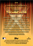 2023 Corbin Carroll Topps Chrome TOPPS IN TECHNICOLOR ROOKIE RC #TT-9 Arizona Diamondbacks 2