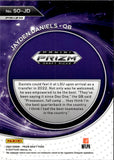 2024 Jayden Daniels Panini Prizm Draft Picks ROOKIE CRACKED ICE STUDENT ORIENTATION RC #SO-JD Washington Commanders
