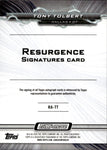 2023 Tony Tolbert Topps Composite RESURGENCE WHITE SURGE AUTO 029/125 AUTOGRAPH #RA-TT Dallas Cowboys