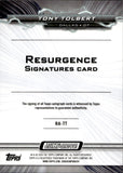 2023 Tony Tolbert Topps Composite RESURGENCE WHITE SURGE AUTO 029/125 AUTOGRAPH #RA-TT Dallas Cowboys