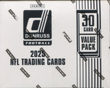 2025 Panini Donruss Football Jumbo Value Fat Pack, Box