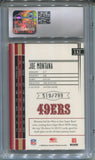 2006 Joe Montana Leaf Limted 519/799 CSG 8.5 San Francisco 49ers HOF 3317