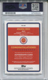 2023 Amanda Muse Topps Chrome McDonald's All-American GAMEDAY PAPER AUTO AUTOGRAPH PSA 9 #PAAM UCLA Bruins 6229