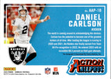 2023 Daniel Carlson Panini Donruss ACTION ALL PROS AUTO 005/299 AUTOGRAPH #AAP-18 Las Vegas Raiders