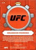 2022 Brandon Moreno Panini Donruss UFC CRAFTSMAN HOLO ORANGE LASER #6 Flyweight