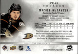 2021-22 Mason McTavish Upper Deck The Cup THE SHOW ROOKIE 32/99 RC #SW-43 Anaheim Ducks