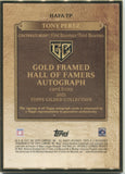 2025 Tony Perez Topps Gilded Collection GOLD FRAMED HALL OF FAME AUTO 36/50 AUTOGRAPH #HAFA-TP Cincinnati Reds HOF
