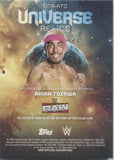 2025 Akira Tozawa Topps Universe WWE SHIRT 230/299 RELIC #UNR-ATO Monday Night Raw