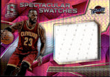 2016-17 LeBron James Panini Spectra PINK SPECTACULAR SWATCHES JERSEY 48/49 RELIC #11 Cleveland Cavaliers