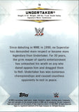 2020 Undertaker Topps Undisputed WWE GOLD 06/10 #78 WWE HOF
