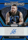 2024 Kevin Owens Panini Prizm WWE BLUE PRIZM SUPERSTAR AUTOGRAPHS 33/49 #SA-KWN Friday Night Smackdown