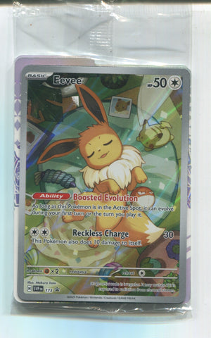 Eevee Promo Card SVP 173 Prismatic Evolutions ETB Pokemon TCG - SEALED 4
