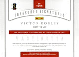 2018 Victor Robles Panini National Treasures TREASURED SIGNATURES AUTO 20/99 AUTOGRAPH #TS-VR Washington Nationals