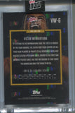 2023-24 Victor Wembanyama Topps Now ROOKIE OF THE YEAR RC #VW-6 San Antonio Spurs 7