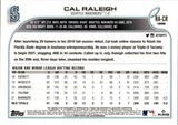 2022 Cal Raleigh Topps Chrome ROOKIE AUTO AUTOGRAPH RC #RA-CR Seattle Mariners