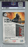 2024 U.S. Agent Upper Deck Metal Universe RED PRECIOUS METAL GEMS 033/100 PSA 8 #52 Marvel