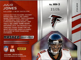 2019 Julio Jones Panini Spectra NEON PINK MASKED MARVELS 22/25 #MM-3 Atlanta Falcons