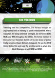 2026 Sid Vicious Topps Cosmic Chrome WWE BLACK REFRACTOR 07/10 #105 WWE HOF