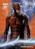 2025 Daredevil Matt Murdock Topps Chrome Marvel Studios Orange Wave Refractor 16/25 #175