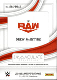 2023 Drew McIntyre Panini Immaculate HOLO GOLD SUPERSTAR SWATCHES SHIRT 10/10 RELIC #SM-DMI Monday Night Raw