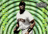 1997 Barry Bonds SkyBox Metal Universe MAGNETIC FIELD #3 San Francisco Giants