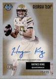 2025 Haynes King Bowman University Chrome 1955 BOWMAN DESIGN ROOKIE AUTO 25/99 AUTOGRAPH RC #55AV-HK Carolina Panthers