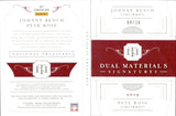 2019 Johnny Bench Pete Rose Panini National Treasures QUAD JERSEY AUTO 04/10 AUTOGRAPH RELIC BOOKLET #DMSB-DR Cincinnati Reds