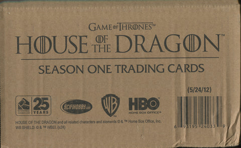 Game of Thrones House of the Dragon Season 1 (Rittenhouse), 12 Box Case