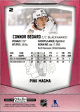 2024-25 Connor Bedard O-Pee-Chee Platinum PINK MAGMA #2 Chicago Blackhawks