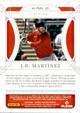 2022 J.D. Martinez Panini National Treasures PENMANSHIP JERSEY AUTO 70/99 AUTOGRAPH RELIC #PMS-JD Boston Red Sox