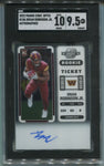 2022 Brian Robinson Jr. Panini Contenders Optic ROOKIE TICKET AUTO AUTOGRAPH SGC 9.5/10 #106 Washington Commanders 0407