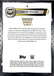 2025 "Stone Cold" Steve Austin Topps Chrome WWE AQUA SHIMMER REFRACTOR 118/199 #6 WWE Legend