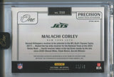2024 Malachi Corley Panini One RED PRECISION ROOKIE JUMBO PATCH AUTO 33/60 AUTOGRAPH RELIC #310 New York Jets