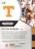 2020 Peyton Manning Panini Prizm Draft Picks ORANGE PRIZM #82 Indianpolis Colts HOF