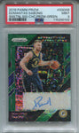 2018-19 Domantas Sabonis Panini Prizm GREEN SCOPE SENSATIONAL SIGNATURES AUTO 3/8 AUTOGRAPH PSA 9 #SSD-SB Indiana Pacers 0192