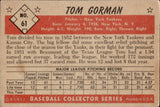 1953 Tom Gorman Bowman Black and White #61 New York Yankees BV $40