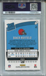 2018 Baker Mayfield Donruss Optic RATED ROOKIR RC PSA 9 #153 Clevland Browns 0961