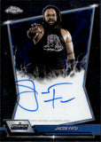 2026 Jacob Fatu Topps Chrome WWE BLUE BRAND AUTO AUTOGRAPH #BBA-JAC Friday Night Smackdown 5