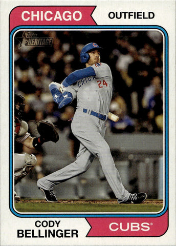 2023 Cody Bellinger Topps Heritage MINI 57/100 Chicago Cubs #28